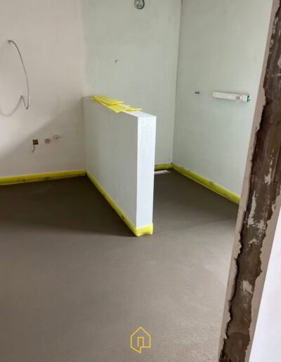 Chapewerken nieuwbouw huis